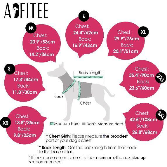 AOFITEE Dog Jacket with Harness Built in, Waterproof Dog Coat for Small Dogs, Warm Fleece Pet Puffer Vest with Zipper on Back & Furry Collar,