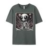Alien Tshirts Hip Hop Unisexs Tshirts Graphic Printed Tshirt Combed Cotton Tops Shirts Casual Clothing Shirt