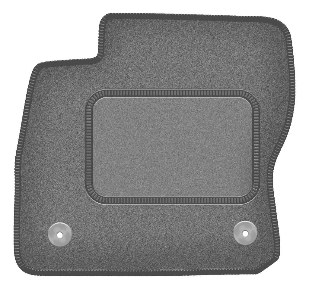 Driver's car mat: Ford Focus MK3 USA sedan, station wagon (2010-2019)