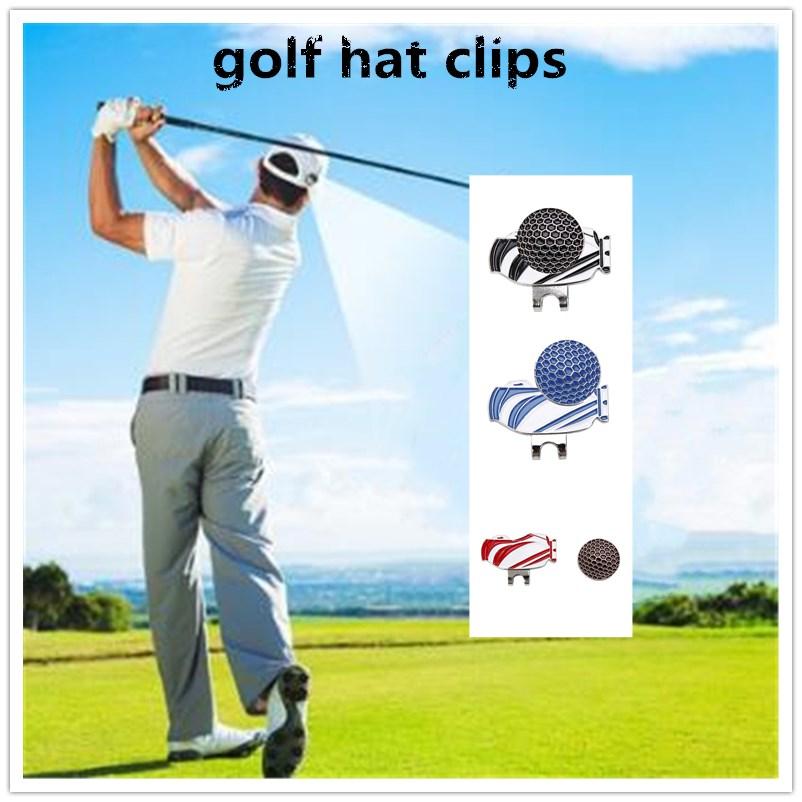Golf Ball Clip Delicate Craft Markers Unique Markings Golf Cap Clip
