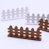 Wooden Dollhouse Fence Miniature Decoration Model Accessory