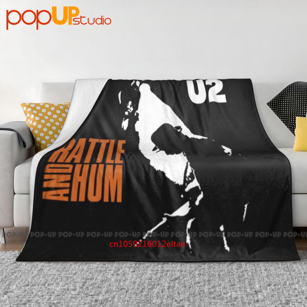 U2 Rattle And Hum Rock Band 01 Coperta Trapuntata Ultra Morbida Copertura per Divano Invernale Coperte per Letto