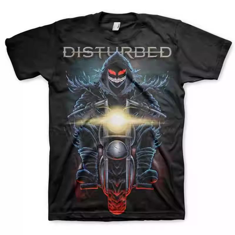 Summer Fashionable Skull Graphic Men's Tees Top Streetwear Round Neck T-shirt Outdoor Casual Plus Size Women Clothing