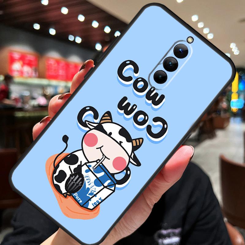 Milk Cow Skin Print Luxury Case For ZTE Nubia Red Magic 10S 10 8 9 8S 9S 11 Pro Plus 10 Air 5G 6R 6 7 6S 7S Pro Cover