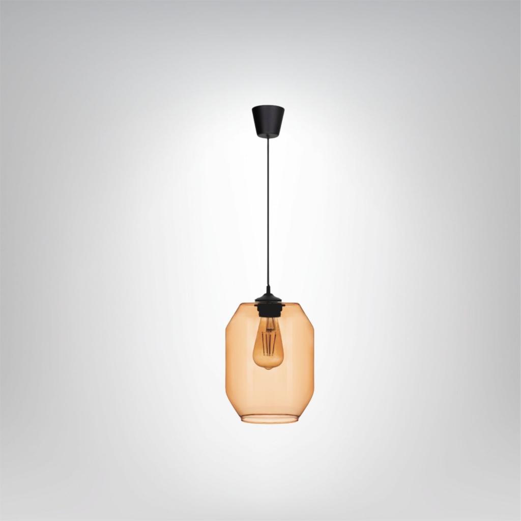Maximo 1 Pendant Lamp - Light Amber