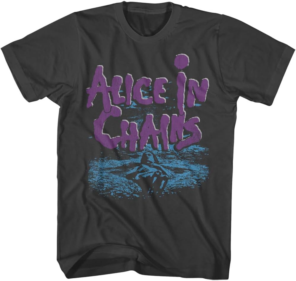 

Alice in Chains Purple Logo Dirt Album Cover Adult Short Sleeve T Shirt 90s Vintage Style Graphic Tees 5XL різнокольоровий