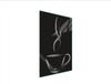 TAGLIERE IN VETRO 35x52 CAFFÈ