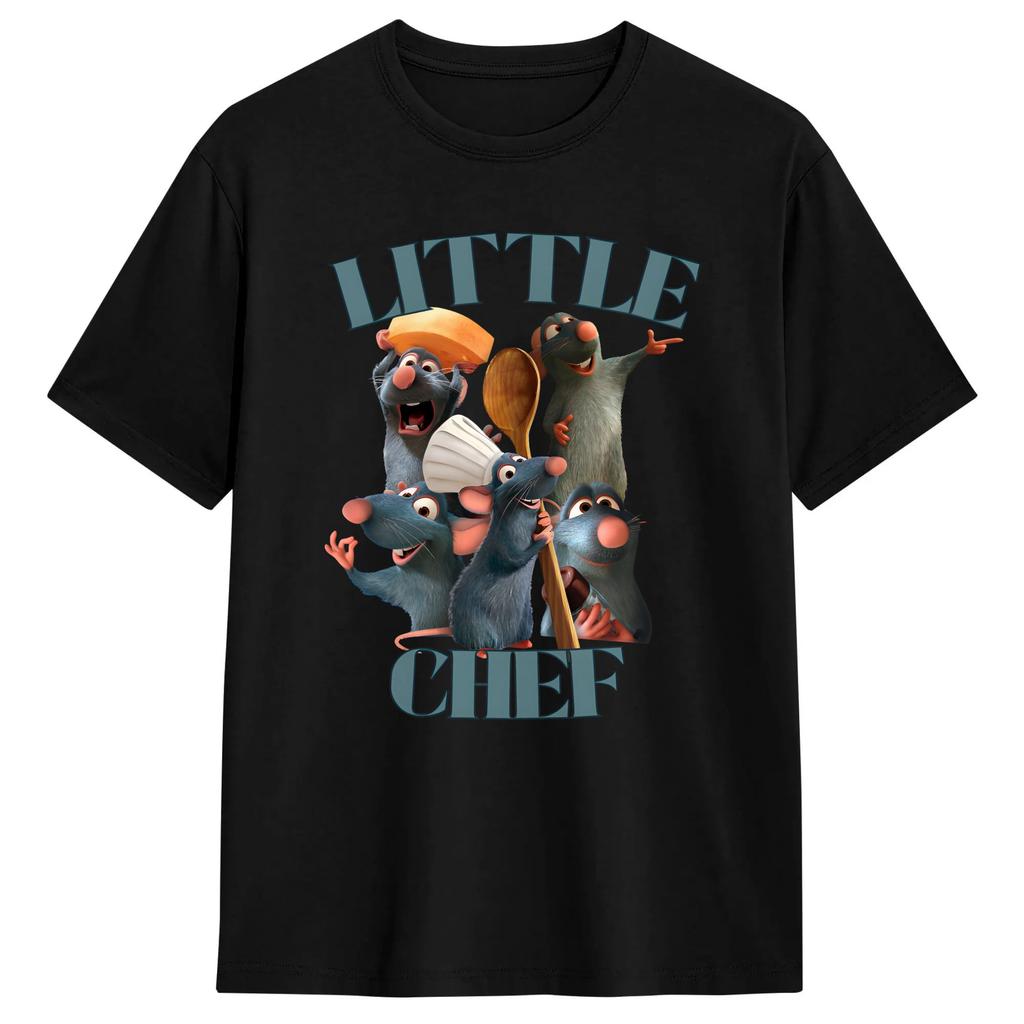 Ratatouille TShirt Unisex Chef Rat Cooking Awesome Cotton Tee Shirt Round Neck Short Sleeve T Shirt Big Size Tops