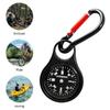 Mini Survival Compass with Carabiner Outdoor Camping Mountaineering Buckle Mini Compass Lightweight Portable Keychain Compass
