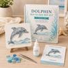 Kit Vita Marina e Natale con Creature Marine Acriliche Artigianali per Arredamento Casa e Regalo