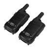 2 Pcs Mini Two Way Radio Handsfree Walkie Talkies  for Construction Site Hotel