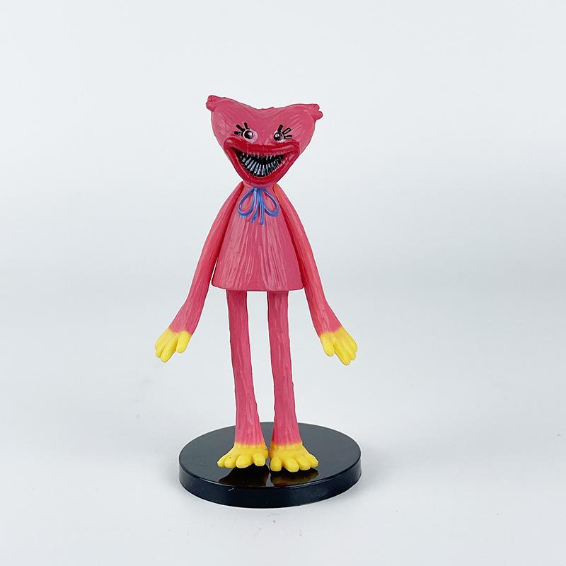8-teiliges Poppy Playtime Charakter-Set Huggy Wuggy Kissy Missy CatNap Auto-Modell Spielzeug Schreibtischdekorationen Geeignet für Horror-Spiel Action & Spielfiguren
