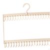 Clothes Drying Hanger with Clips ,Underwear Hanger, Windproof Laundry Rack, Sock Rack