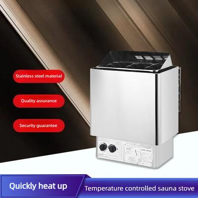 Stainless Steel Heating Furnace Digital Display Sauna Dry Steaming Furnace Professional Sauna Sweating Room Equipment
