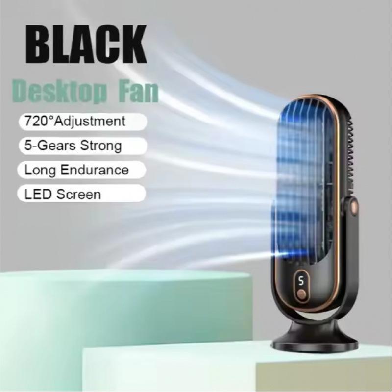 Rechargeable Brushless Portable USB Mini Fan for Car and Home Rechargeable