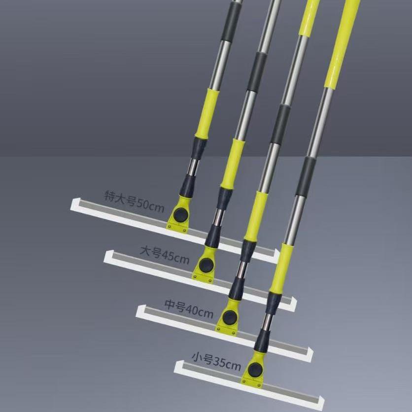 Xingnuo 180° Rotating Stainless Steel Telescopic Floor Squeegee