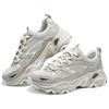 Skechers DLites 5.0 Panda Shoes Comfortable Versatile Durable Shock Absorption Support Lightweight Increased Height Low Top Casual Shoes 232490-OFWT