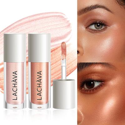 Multi-functional Moisturizing Liquid Highlighter Liquid Blush Eyeshadow Lip Gloss Brightens Lips and Cheeks Multi-functional Liquid Contouring