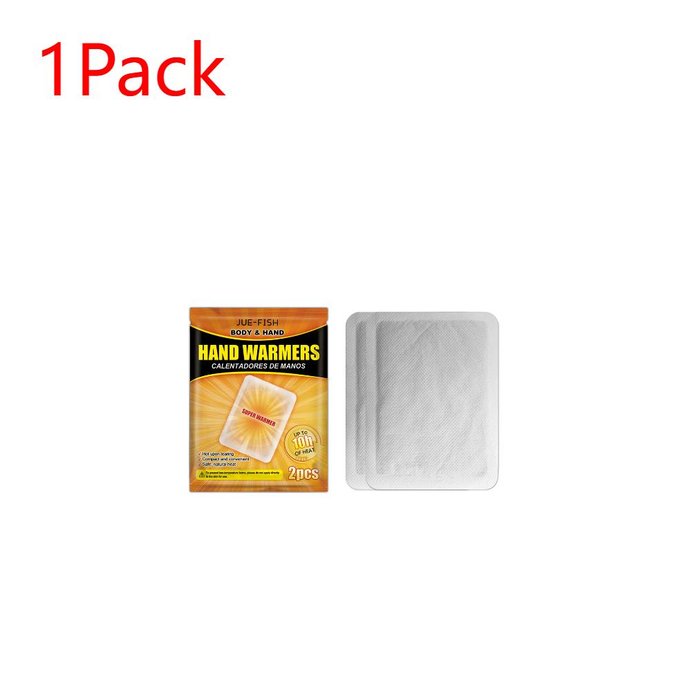 2-50X Hand Body Hot Pack Disposable Heating Pad Long Lasting Heating Pack Odorless Self Adhesive For Winter Outdoor Activities
