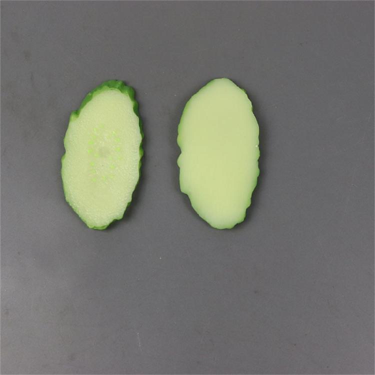 Simulation Cucumber Slices Food Model Kitchen Photography Restaurant Display