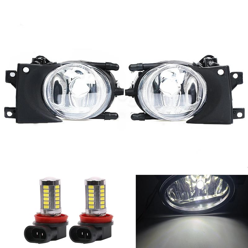 Fog Lamp Assembly For BMW E39 1999 2000 2001 2002 2003 2004 Front Bumper Anti Fog Light 63176900221 63176900222