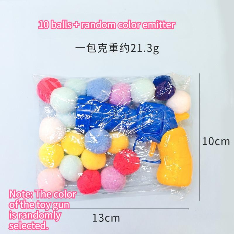 

Interactive Plush Ball String Toy Set with Mechanical Launcher–Soft,Comfortable Balls for Cats&Small Dogs,No Battery Needed