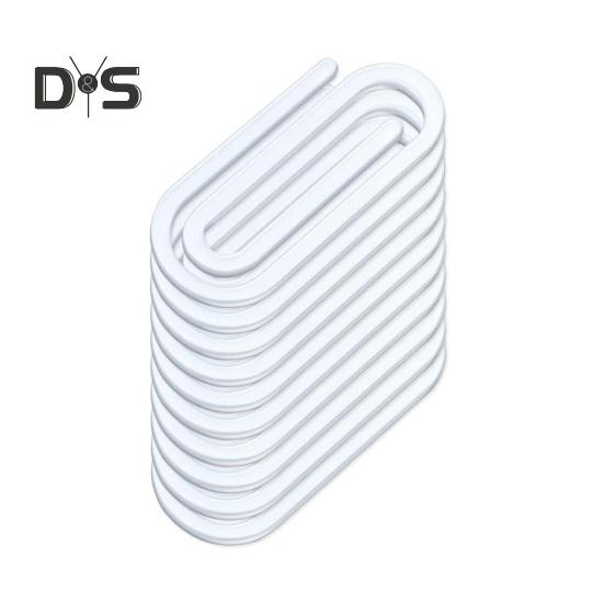 

10 шт. сублимационных скрепок пустые акриловые большие скрепки для термопереноса скрепки своими руками для закладки товары для дома, школы, офиса S