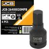 JCB Impact Bit Socket 3/4" 20mm 6-point Cr-Mo Socket Wrench