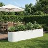 Raised Garden Bed White 200 X 40 X 40 Cm