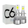 H7 300w Pair 36000lm Cob Led Headlight Bulbs Kit Highlow Beams 6000k White Lamp