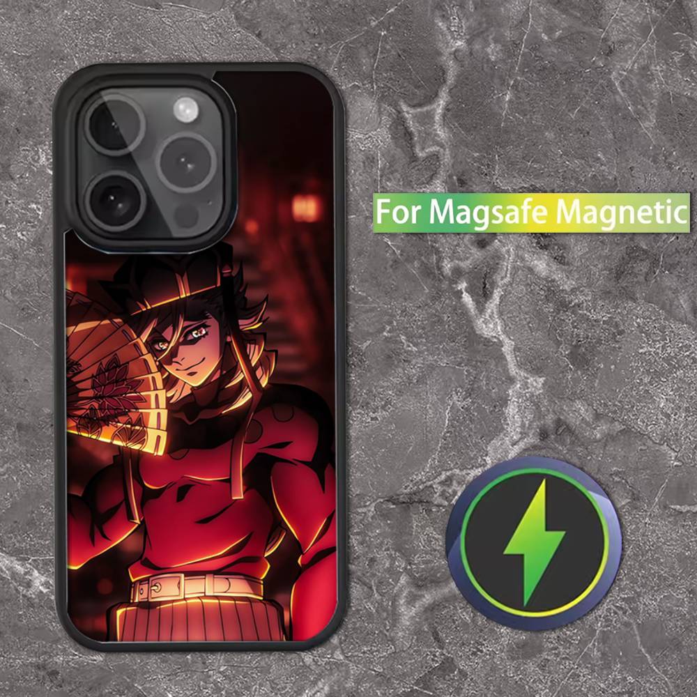 Douma D-DemonS S-Slayer Phone Case For iPhone 16,15,14,13,12,11,Pro,Max,Plus,Mini,SE Magsafe Magnetic Wireless Charging