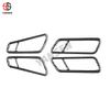 For VW Volkswagen Passat B6 2006-2011 Door Handle Frame Trim Cover Parts Soft Real Carbon Fiber Sticker Car Interior Accessories