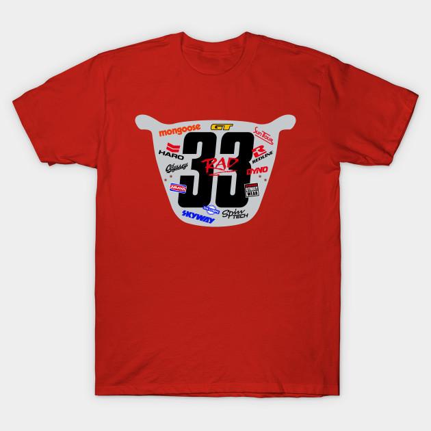 

Men Black Print T-shirt Rad 33 No-Cut Transfer Paper Print Cotton Tshirt 4XL червоний