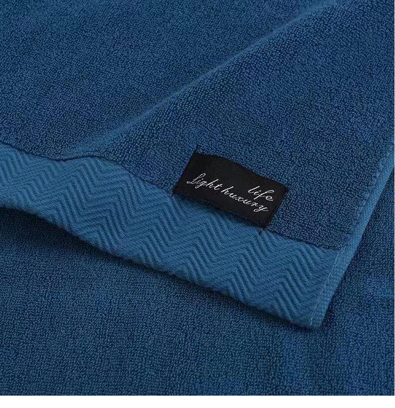 Quick-Drying, Absorbent, No-Shed, Thickened Unisex Bath Towel - 100% Pure Cotton for Adults