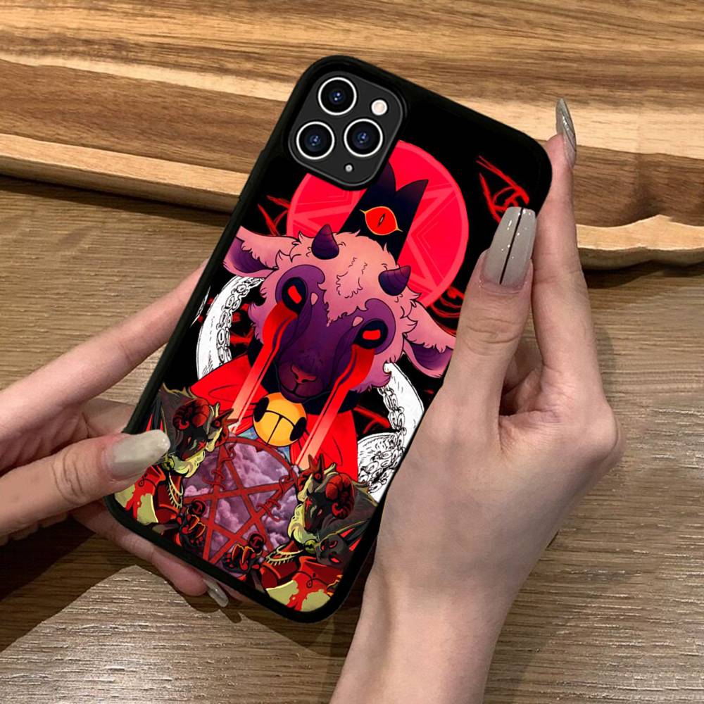 Classic Game Cult Of The L-Lamb Phone Case For IPhone 17 Pro 16 Plus 16 Pro Max 15 14 13 12 11 PC+TPU Back Cover