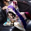 K-POP Anime Girls Group  Four Seasons Soft Warm Blanket  All-Season Thick Knit Polyester Bedspread for Bed, Camping, Travel  Perfect Gift