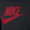 Nike American Vintage Crew Neck Logo Print Short Sleeve T-Shirt Men T-Shirts Black 696708-013
