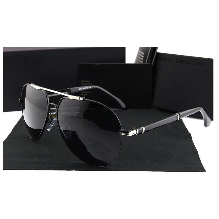 Men's Polarized Sunglasses: European & American Fashion, Large Frame, UV Protection, Ideal for Driving & Fishing.