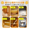 Motion Sensor 3 Color LED Bar Indoor LED Cabinet Light USB 3 Color Stepless Foot Entrance Easy High High Long No Wiring 2 Pack X-AMISA Light, 30cm,