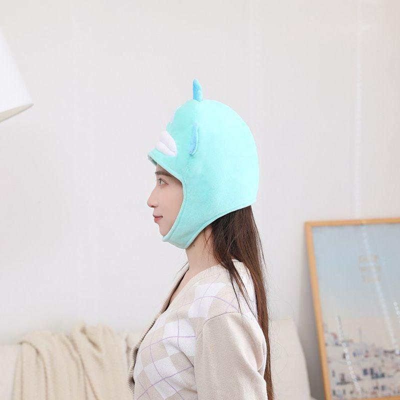 Halloween strange fish hood hat, plush hood, photo props, photo props, cartoon hood