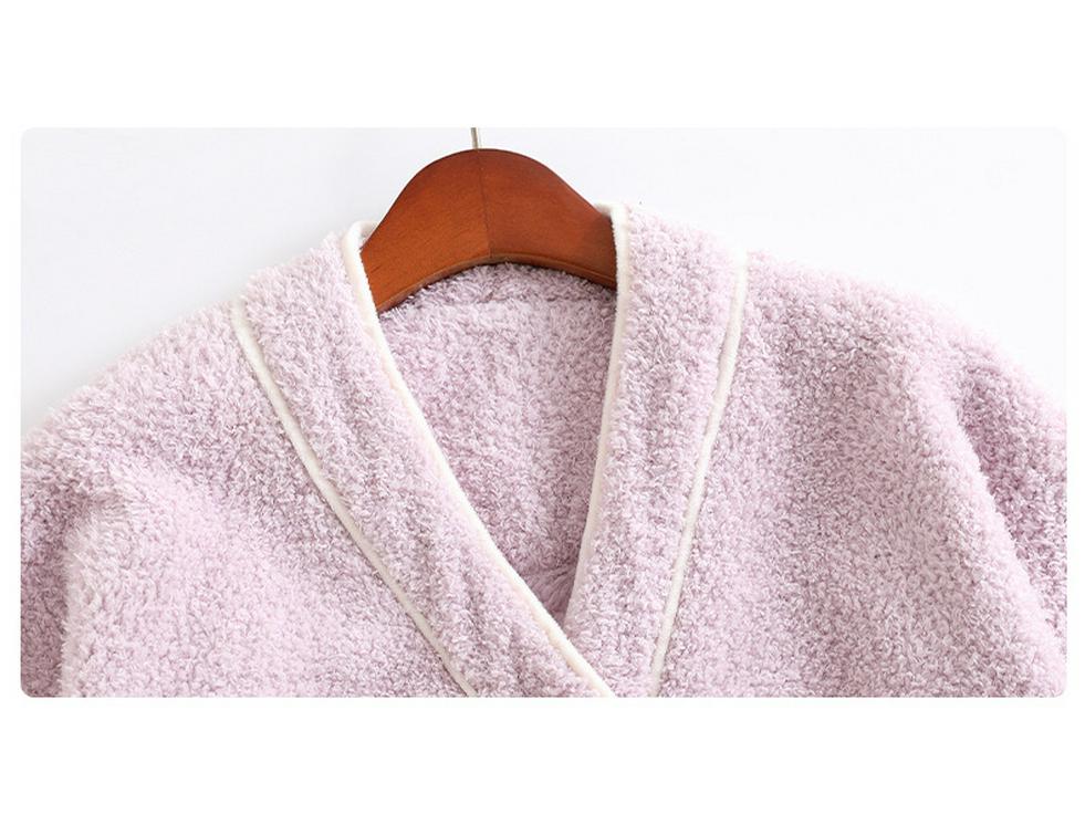 Set pigiama da donna in flanella invernale - Spesso, maniche lunghe, pantaloni, cardigan, caldo, casual, vestibilità ampia