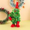 Santa Claus 35cm Size Electric Dancing Christmas Tree Glowing Singing Christmas Blowing Saxophone Funny Christmas Gifts
