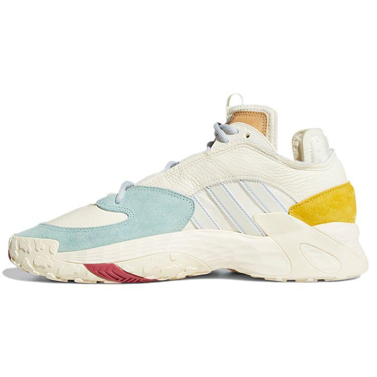 

Adidas Streetball Unisex Lifestyle Sneakers Cream White Hazy Blue Hazy Green FX7663 36.5 слоновая кость