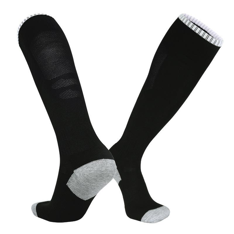 Mens High Tube Professional Football Socks Mens Towel Bottom Athletic Socks Childrens Knee Breathable Long Tube Socks