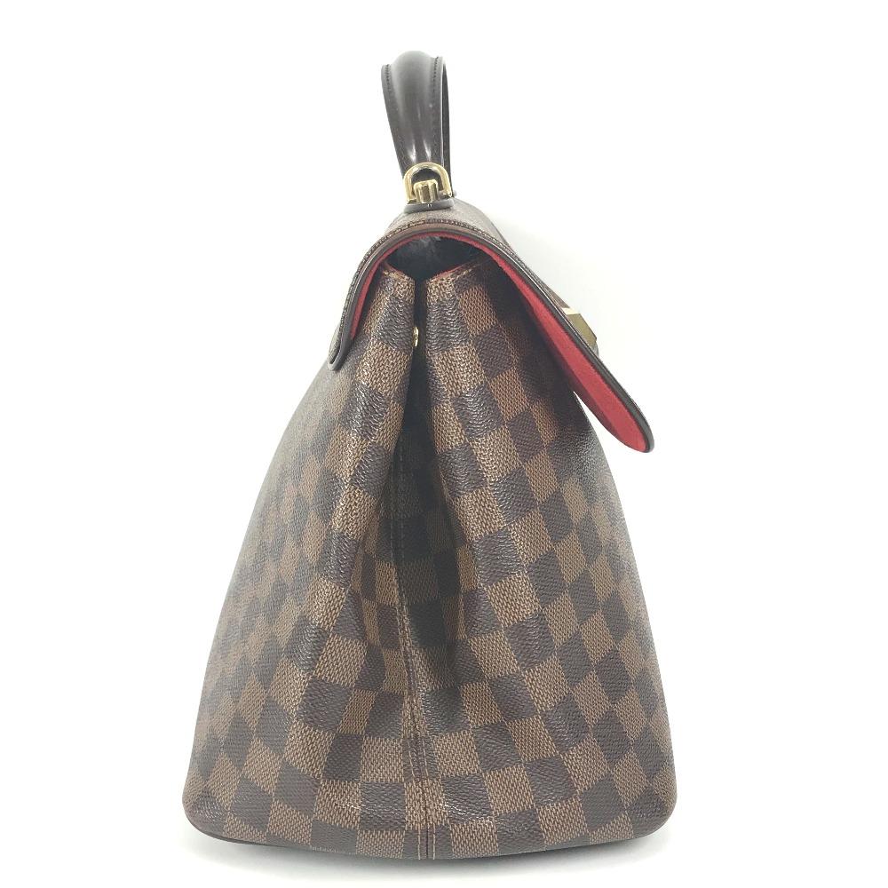 Louis Vuitton N41168 Damier Bergamo MM Bag Shoulder Bag Hand Bag Ebene Brown
