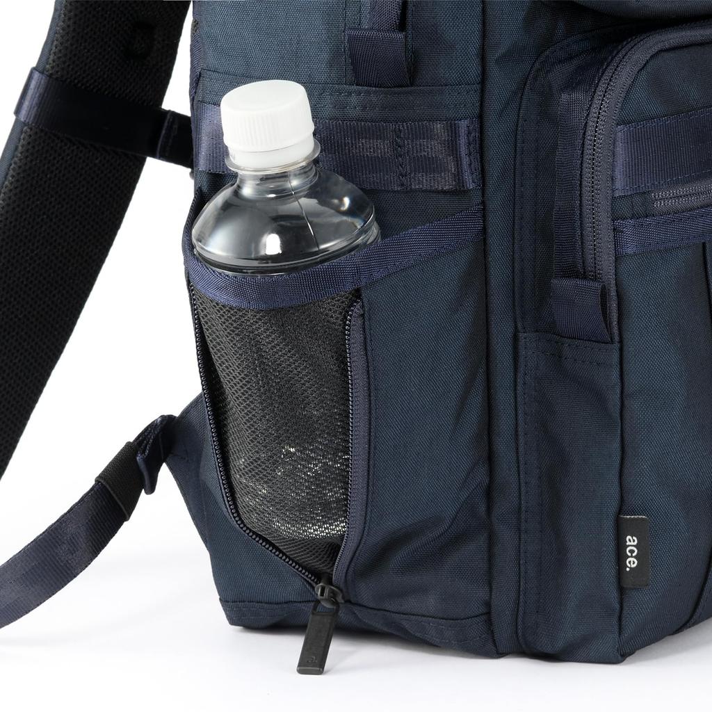 Ace Gene Men's Duramuve Backpack, Fits B4 Sizes and 15.6-inch Laptops, Includes 19L Chest Belt, Adjustable Storage, Air Mesh Back for Stuffiness,