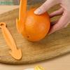 Plastic Orange Peeler, 1/3/5Pcs Citrus Peeling Tool for Orange Lemon, Kitchen Accessories