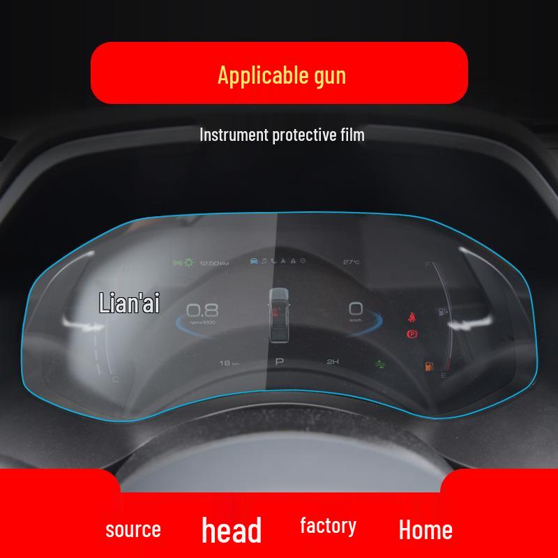 Great Wall Cannon Navigácia Tvrdené sklo & Ochrana prístrojovej dosky pre 25 modelov vrátane Wingle 7 & Wingle 5