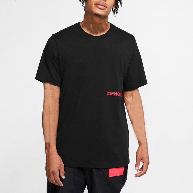 Jordan Printed Short-Sleeve T-Shirt Men Tops Black CV7974-010