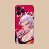 Demon Slayer Daki Gyutaro Phone Case for iPhone 16 15 14 13 12 11 X XR XS 8 7 Pro Max Plus Mini Black Cover Cellphones Pretty